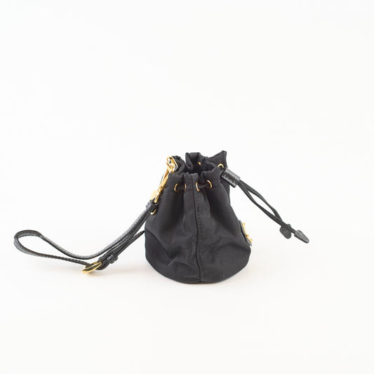 Prada Nylon Coin Pouch Black - photo 1