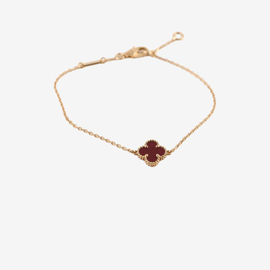 Van Cleef & Arpels Sweet Alhambra Carnelian Bracelet - photo 1
