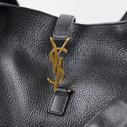 Saint Laurent Le 5 A 7 Bea Leather Tote Black - photo 4