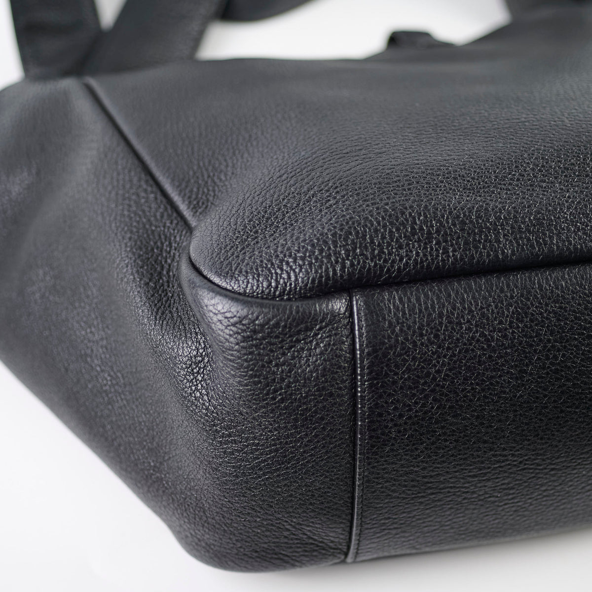 Saint Laurent Le 5 A 7 Bea Leather Tote Black - photo 13