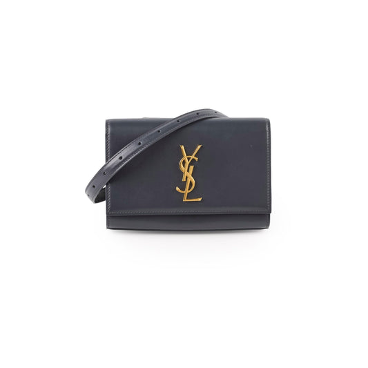 Saint Laurent Cassandra Belt Bag Dark Grey - photo 1