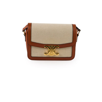 Celine Classique Triomphe Canvas Natural/Tan - photo 1