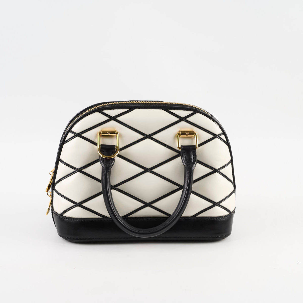 Louis Vuitton Alma BB Malletage Black/White 2025 - photo 2