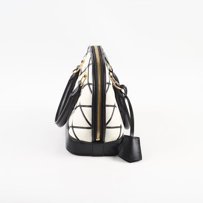 Louis Vuitton Alma BB Malletage Black/White 2025 - photo 3