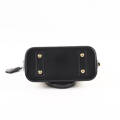 Louis Vuitton Alma BB Malletage Black/White 2025 - photo 4