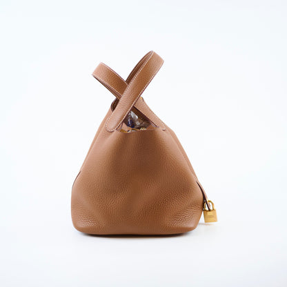 Hermes Picotin 18 Gold K Stamp - photo 3