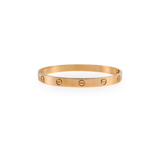 Cartier Love Classic Pink Gold Size 18 Bracelet - photo 1