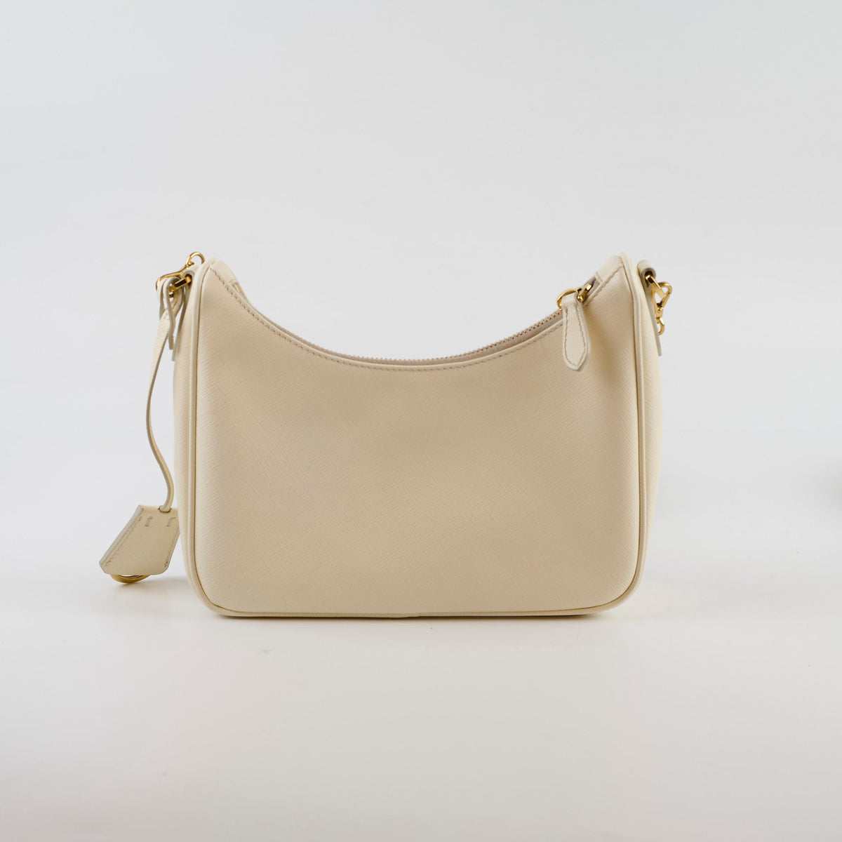 Prada Re-Edition 2005 Saffiano Leather Crossbody Ivory - photo 2