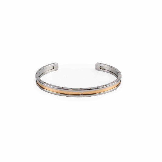 Bvlgari B-Zero Stainless Steel Rose Gold Cuff Size S/M - photo 1