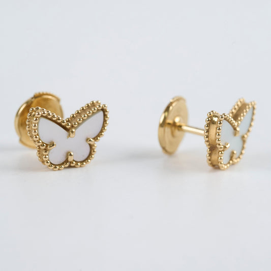 Van Cleef & Arpels Sweet Alhambra Butterfly Earrings - photo 2