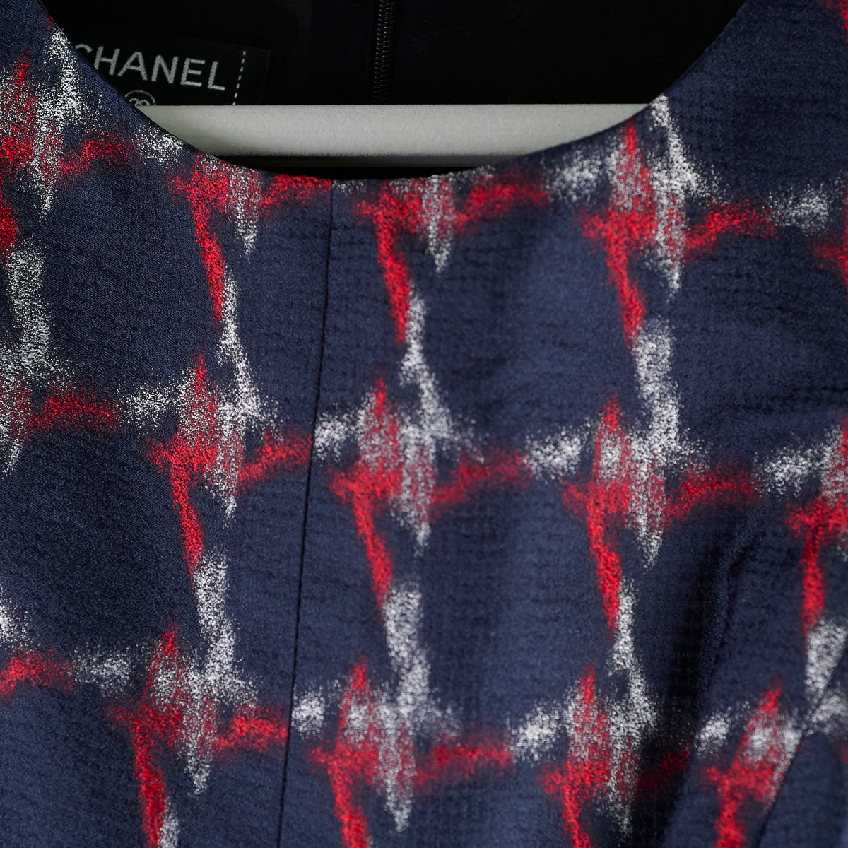 Chanel Checkered Dress - Size 34 - photo 10
