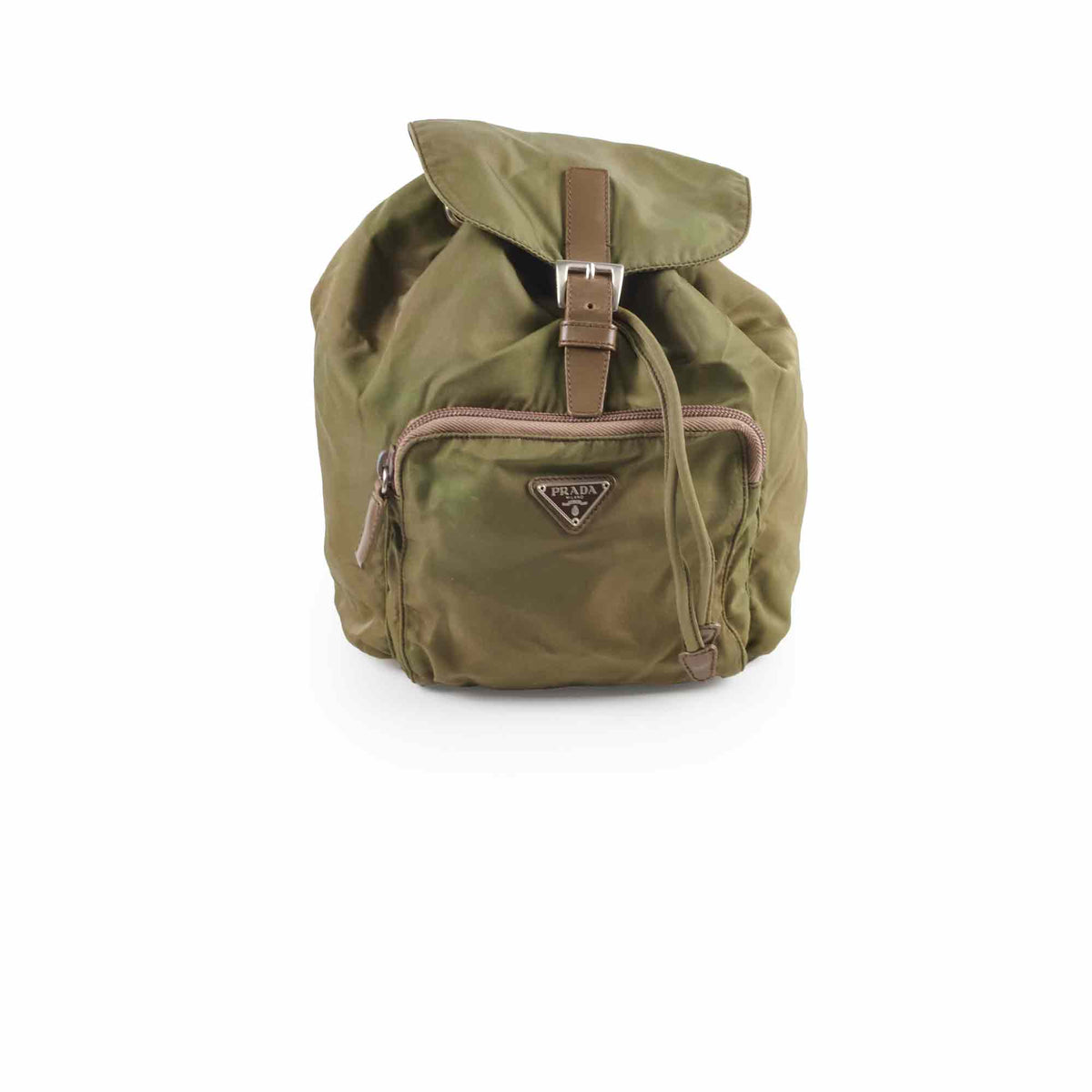 Prada Mini Nylon Backpack Green - photo 1