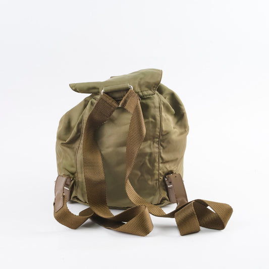 Prada Mini Nylon Backpack Green - photo 2