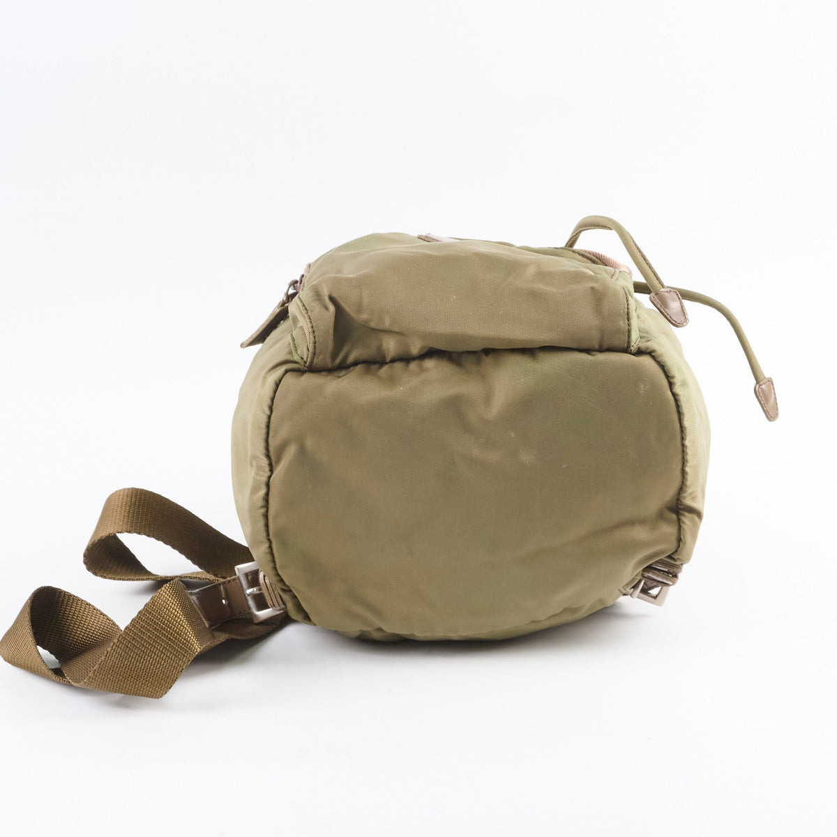 Prada Mini Nylon Backpack Green - photo 4