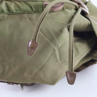 Prada Mini Nylon Backpack Green - photo 7