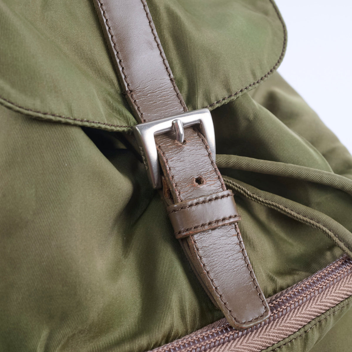 Prada Mini Nylon Backpack Green - photo 6