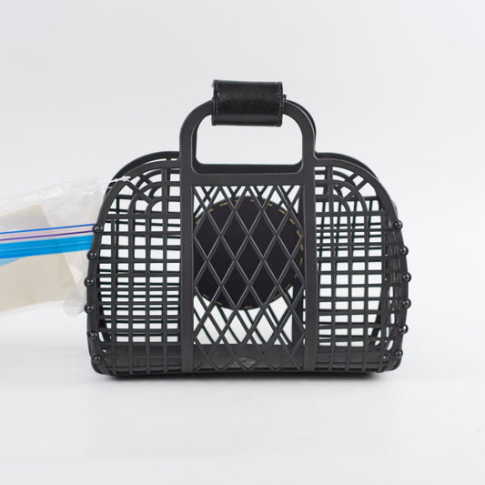 Fendi Vitello Liberty Basket Bag Black - photo 2