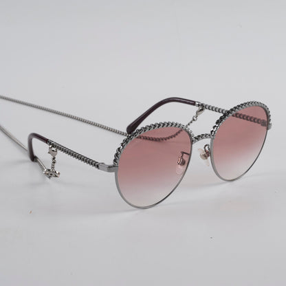 Chanel Oval Pantos Sunglasses Pink Gradient - photo 5