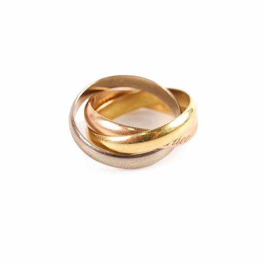 Cartier Trinity Ring Classic Model Size51 - photo 1
