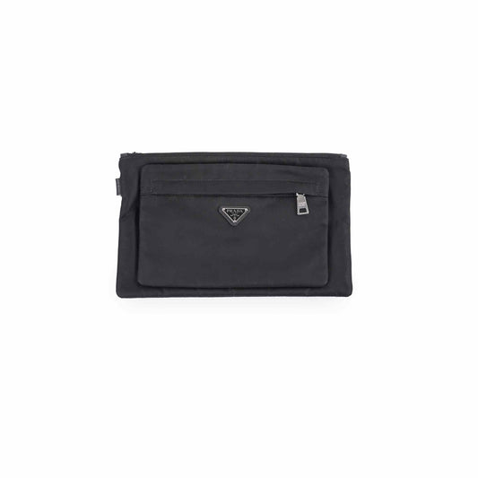 Prada Nylon Pouch Black - photo 1
