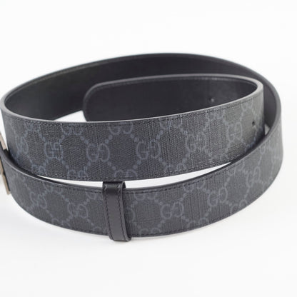 Gucci Reversible Belt Black Monogram Size 90 - photo 2