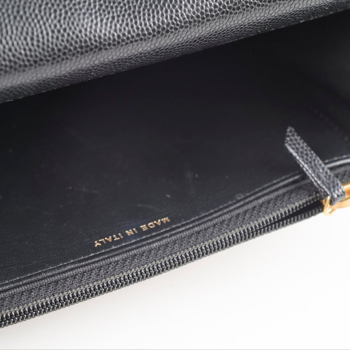 Chanel Seasonal Top Handle Wallet On Chain Caviar Black 2022 - photo 8