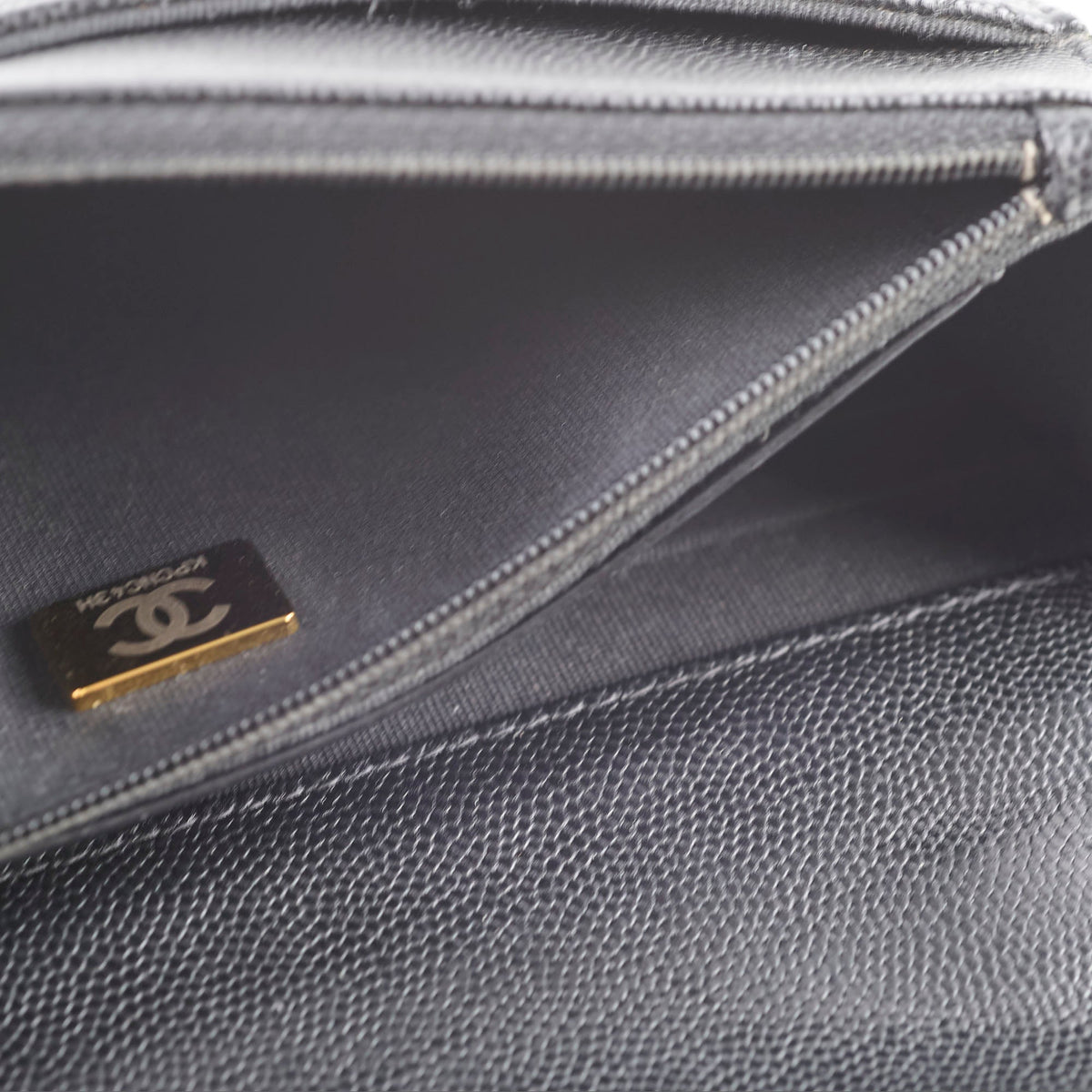 Chanel Seasonal Top Handle Wallet On Chain Caviar Black 2022 - photo 4