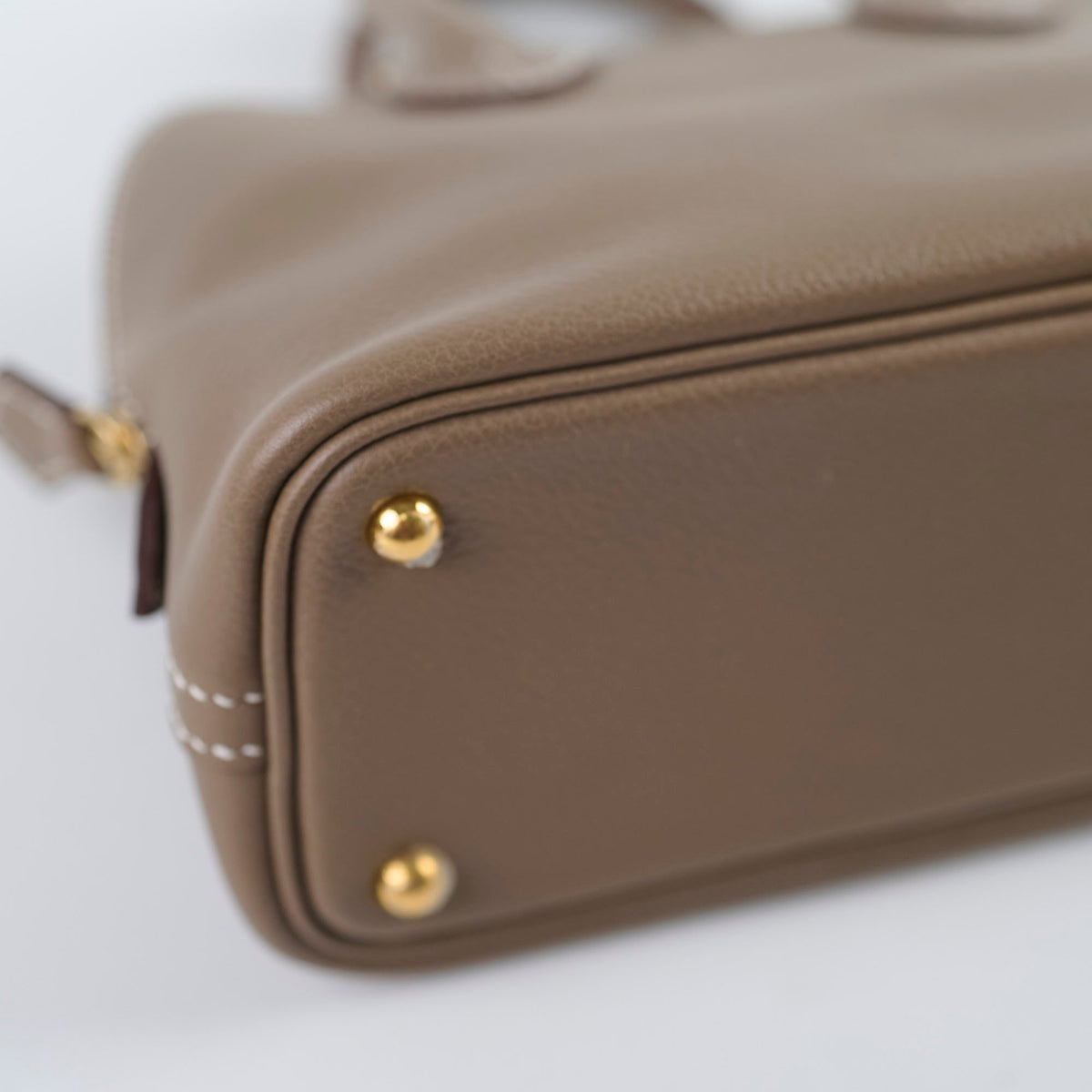 Hermes Mini Bolide Etoupe W Stamp - photo 9