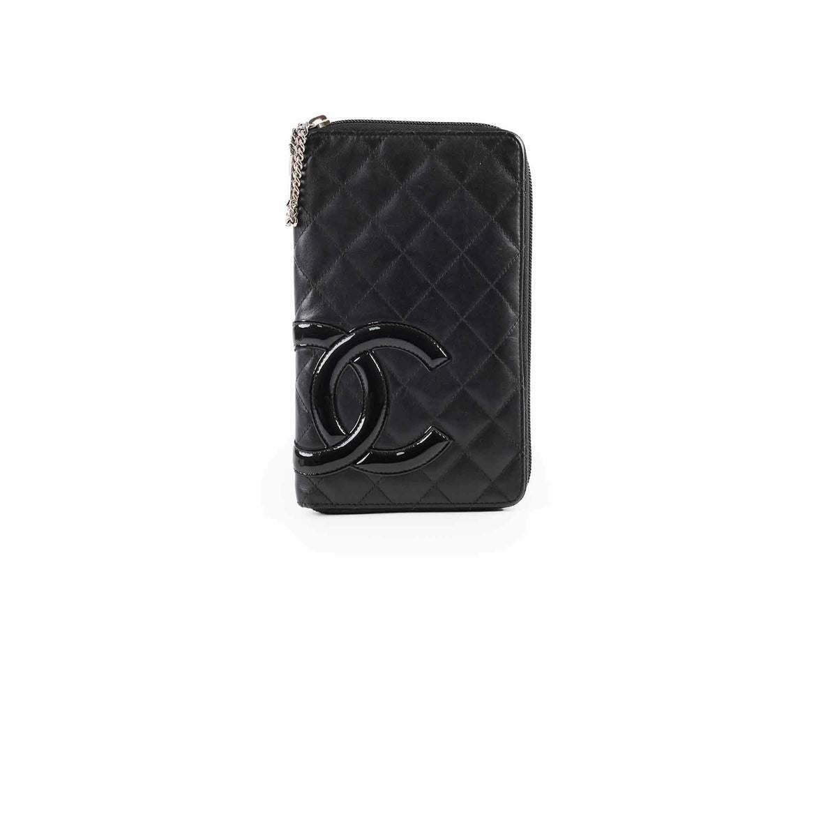 Chanel Cambon Long Wallet Lambskin Black - photo 1