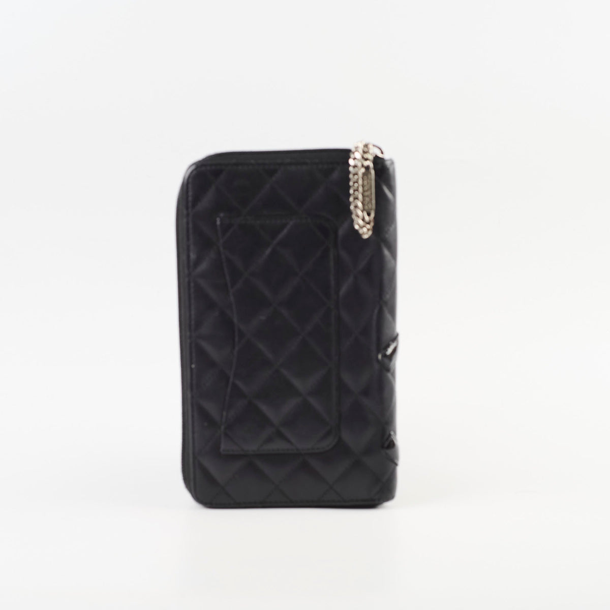 Chanel Cambon Long Wallet Lambskin Black - photo 2