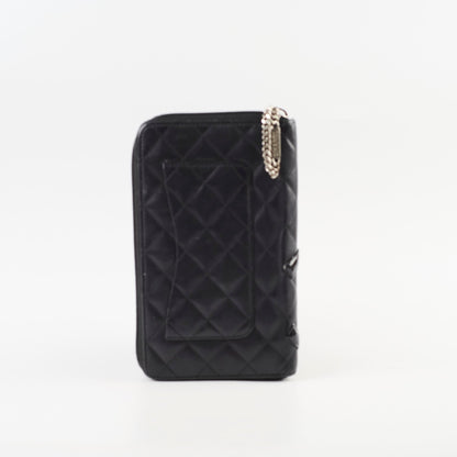 Chanel Cambon Long Wallet Lambskin Black - photo 2