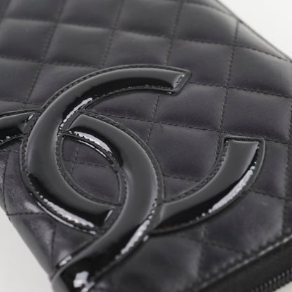 Chanel Cambon Long Wallet Lambskin Black - photo 13