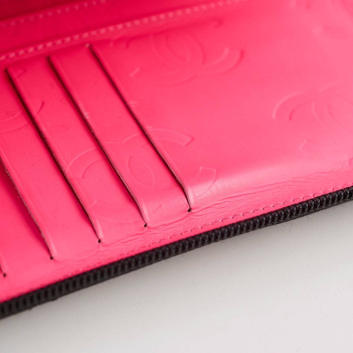 Chanel Cambon Long Wallet Lambskin Black - photo 4