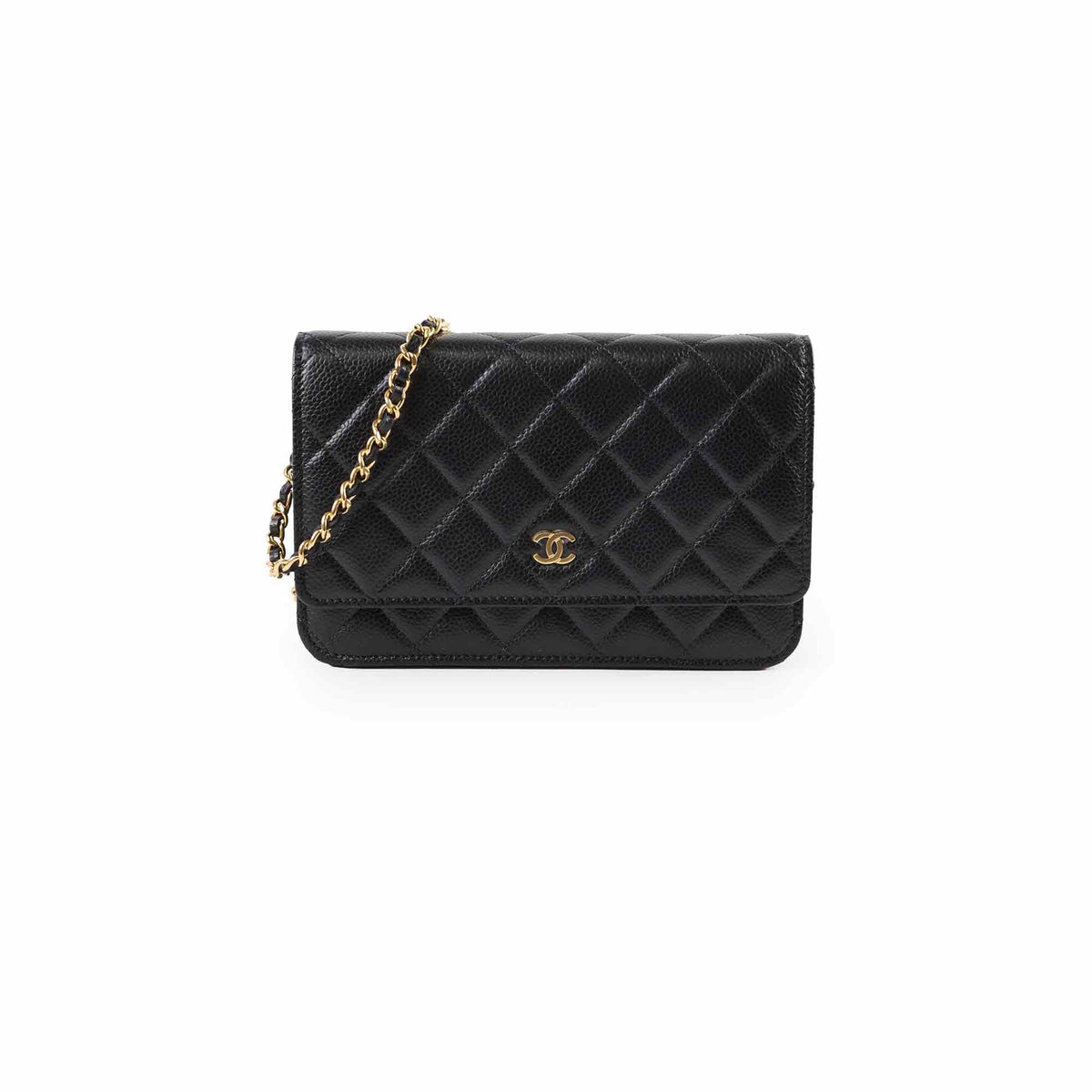 Chanel WOC Black Caviar GHW - photo 1