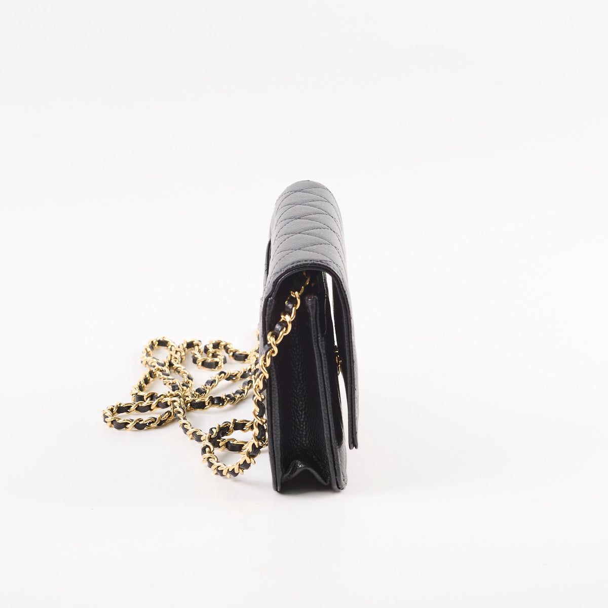 Chanel WOC Black Caviar GHW - photo 3