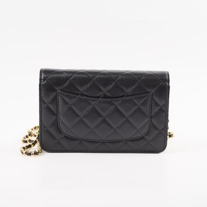 Chanel WOC Black Caviar GHW - photo 2