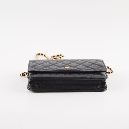 Chanel WOC Black Caviar GHW - photo 5