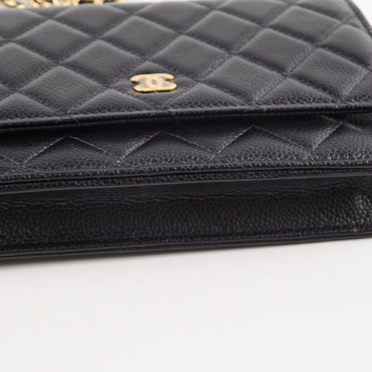 Chanel WOC Black Caviar GHW - photo 16