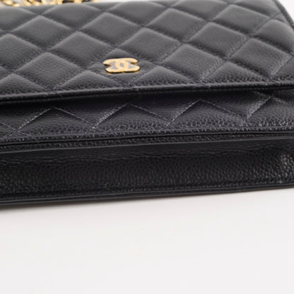 Chanel WOC Black Caviar GHW - photo 16
