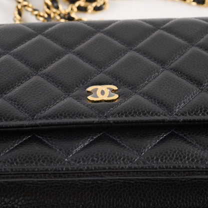 Chanel WOC Black Caviar GHW - photo 18