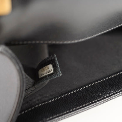 Chanel Old Medium Boy Bag Black Caviar GHW - photo 6