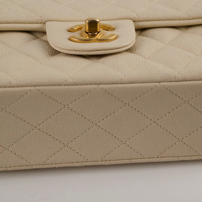 Chanel Caviar Mini Rectangular with Top Handle Ivory - photo 13