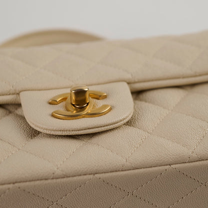 Chanel Caviar Mini Rectangular with Top Handle Ivory - photo 5