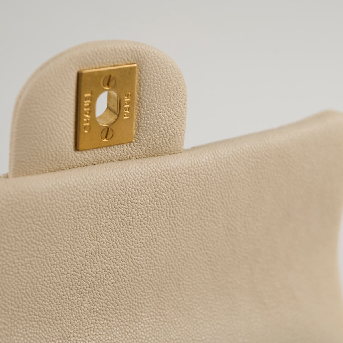 Chanel Caviar Mini Rectangular with Top Handle Ivory - photo 6