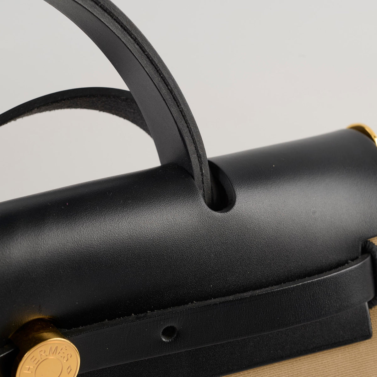 Hermes Herbag Zip 31 Trench/ Noir - photo 11