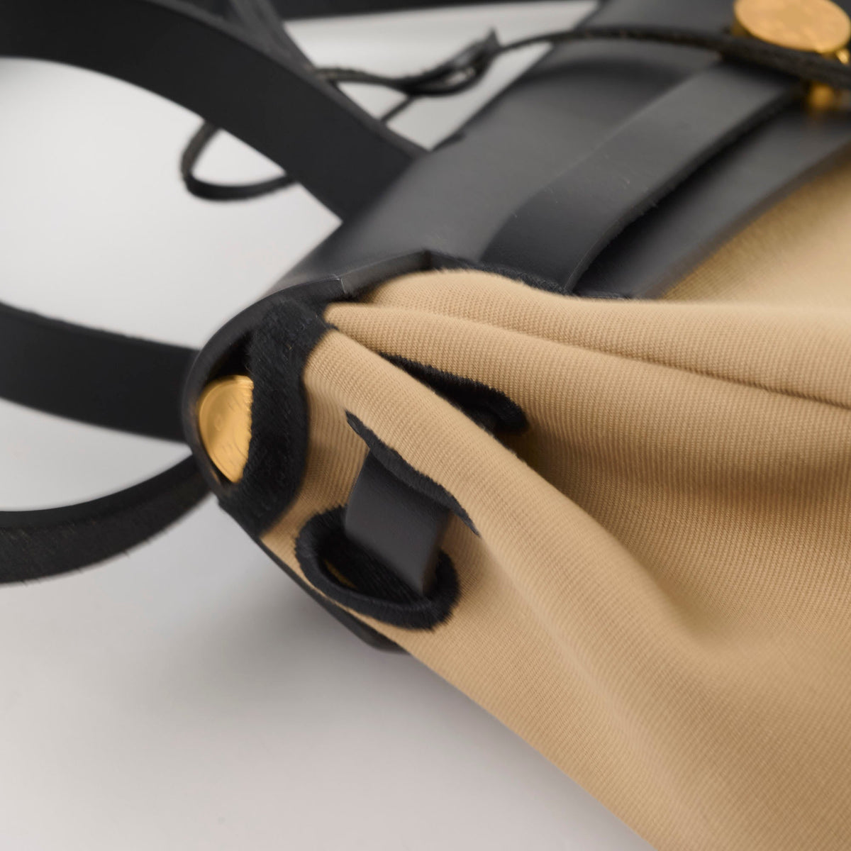 Hermes Herbag Zip 31 Trench/ Noir - photo 8