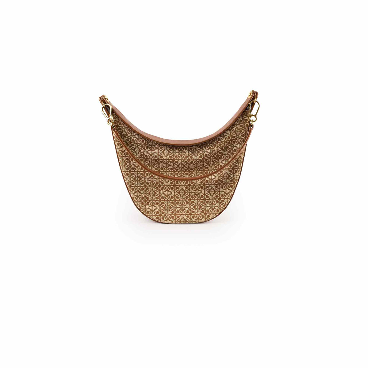 Loewe Luna Bag Anagram Jacquard Tan - photo 1