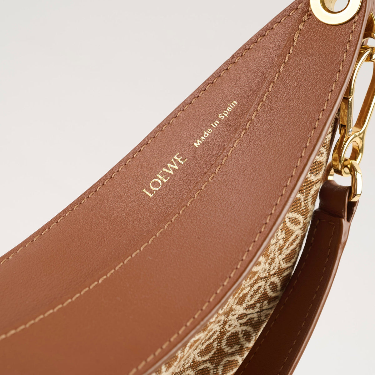 Loewe Luna Bag Anagram Jacquard Tan - photo 11