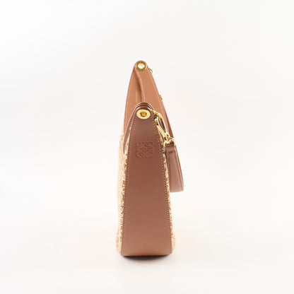 Loewe Luna Bag Anagram Jacquard Tan - photo 3