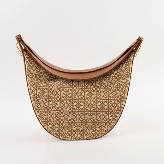 Loewe Luna Bag Anagram Jacquard Tan - photo 2